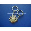 Lovely Panda Keychain, Enamel Metal Key Ring (GZHY-KA-021)